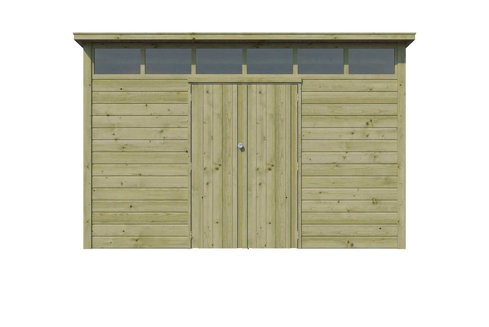 Woodlands Blokhut Q Line Groen Geïmpregneerd 360 x 180 cm - Afbeelding 4